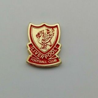Old Vintage Liverpool Football Club Crest Pin Badge,  Lfc Anfield Merseyside.