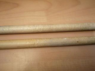 Vintage & Rare Beverley L Made in England Drum Sticks Matched Pair from 1960 ' s 5