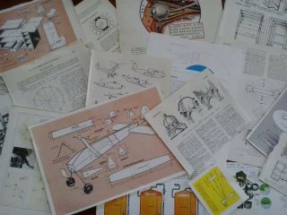 Vintage paper science technical theme plans tables diagrams charts for art craft 2