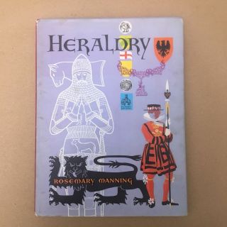 Vintage Book - Heraldry,  Rosemary Manning - 1966 1st Edition - Dust Jacket