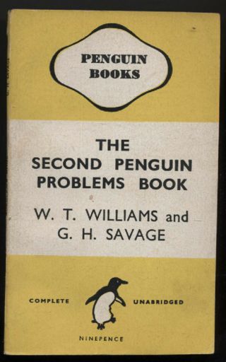 The Second Penguin Problems Book Williams Penguin 478 1st 1944 Vintage Fiction