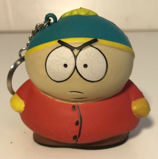 Vintage 1998 South Park Cartman Foam Squishy Key Chain Comedy Central