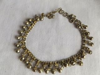 Vintage Gypsy Belly Dance Jingle Bell Anklet Chain