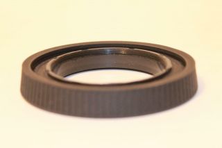 55mm Collapsible Rubber Lens Hood Vintage Screw In Type For 50mm Lenses