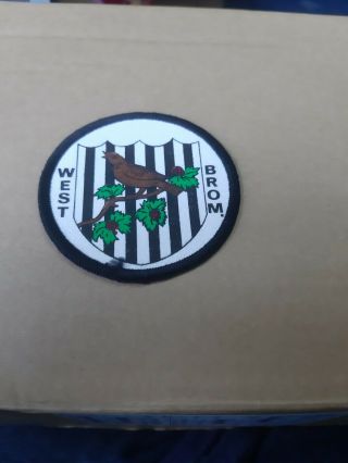 West Bromwich Albion F C Vintage 1970s Football Sew On Badge