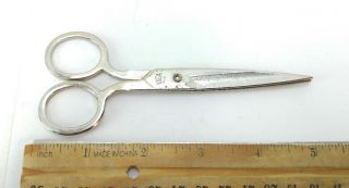 Vintage School Scissors,  Pointed Ends,  Crafts Art Sewing Scrapbooking Usa