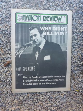 Vintage Aus Nation Review Newspaper.  Jan 30 1975 - Why Didn 