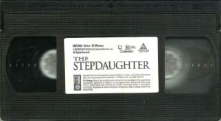 The Stepdaughter VHS 2000 Andrea Roth Lisa Dean Ryan Gil Gerard Thriller Vintage 4