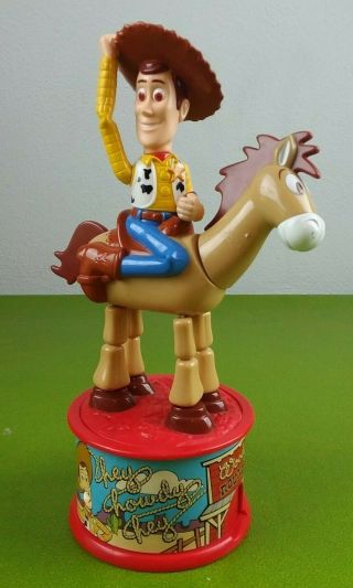 Vintage 1999 Mcdonalds Toy Story 2 Bullseye Woody 