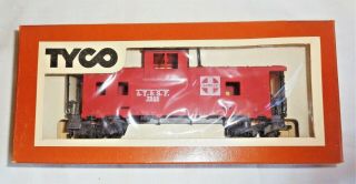 Vintage Tyco Santa Fe At&sf 7240 Caboose Ho Scale Train Box