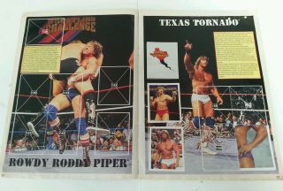 WWF - Vintage Merlin ' s WWF Superstars Of Wrestling Sticker Album 2 Inc Stickers 2