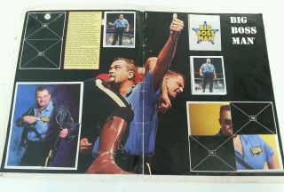 WWF - Vintage Merlin ' s WWF Superstars Of Wrestling Sticker Album 2 Inc Stickers 5