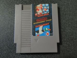 Mario Bros For Nes Nintendo Vintage Video Game Cleaned Workin Great