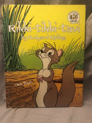 Rikki - Tikki - Tavi By Rudyard Kipling 1974 Hardcover Oversize Vintage Children’s