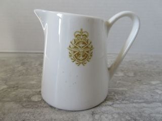 Old Vintage Canadian Navy Porcelain Cream Pitcher Syracuse China