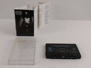 Janet Jackson Rhythm Nation 1814 Cassette Tape Album 1989 Vtg