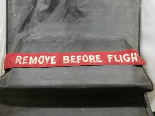 Vintage Usaf Remove Before Flight Cloth Ribbon