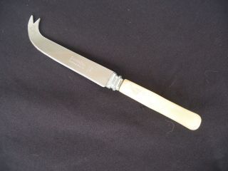 Vintage Faux Pearl Handle Cheese Knife Peeredge Sheffield
