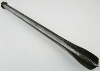 Vintage Masonry Star Drill Chisel 3/4  X 11 - 3/4  Steel Hand Tool