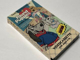 Pound Puppies Lovable,  Huggable [fhe] - Vintage Animated Movie Vhs Tape