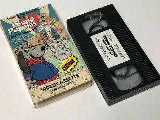 POUND PUPPIES Lovable,  Huggable [FHE] - Vintage Animated Movie VHS Tape 3
