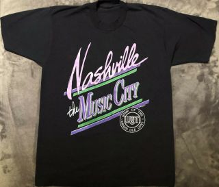 Vintage Screen Stars Best Grand Ole Opry (m) T - Shirt Nashville The Music City