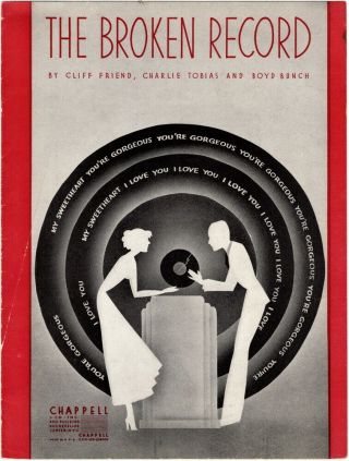 The Broken Record 1935 Vintage Sheet Music