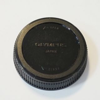 Vintage Olympus Rear Lens Cap For Om1,  Om2,  Om10,  Om20 Etc Om Lens Mount