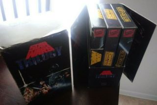 Star Wars Trilogy 1992 VHS Unaltered Theatrical CBS FOX Box Set Vintage 2