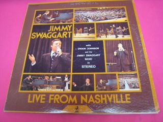 Vintage Lp Record Jimmy Swaggart Live From Nashville Gatefold 2 Lps (836