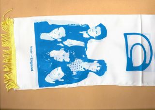 Duran Duran Band Pic Vintage 1980s Concert Scarf - White Version - Postfree Uk