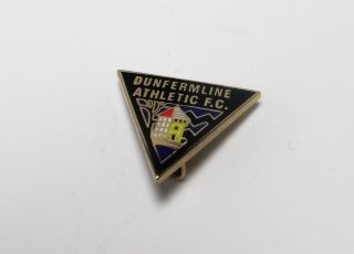 Dunfermline Fc - Vintage Enamel Crest Badge.