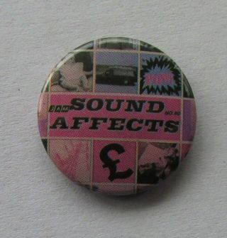 The Jam Sound Affects Vintage Metal Button Badge From The 1980 