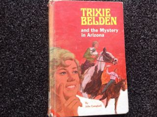 Trixie Belden And The Mystery In Arizona H/c Vintage 1970s Julie Campbell