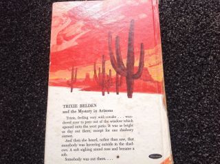 Trixie Belden And The Mystery in Arizona H/C vintage 1970s Julie Campbell 3