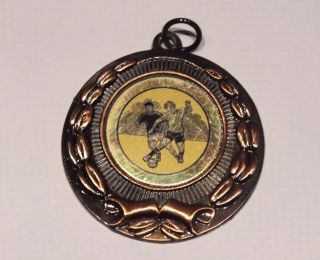 Vintage Football Fob Medal 