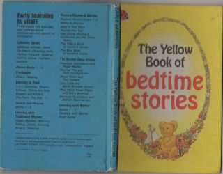 Vintage Ladybird Book - The Yellow Book Of Bedtime Stories Nursery Rhyme Series