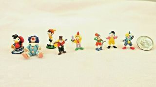 Dollhouse Miniature Vintage Toy Clowns