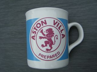 Vintage Aston Villa Football Club Mug - Great For Bovril - Made In England.
