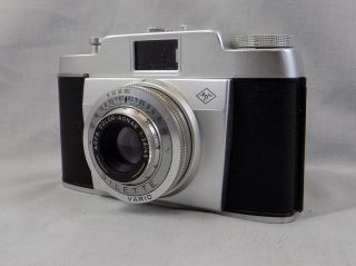 VINTAGE AGFA SILLETTE 35mm FILM CAMERA WITH CASE 5