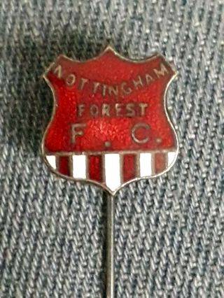 Nottingham Forest Vintage Club Crest Type Badge Stick Pin 16mm X 17mm