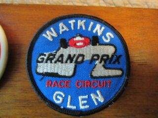 Vintage Embroidered Patch Watkins Glen Formula 1 F1 Usgp Grand Prix