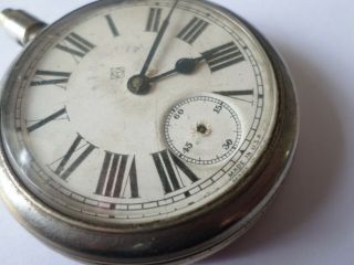 Vintage or antique pocket watch FOR REPAIRS OR SPARES 3