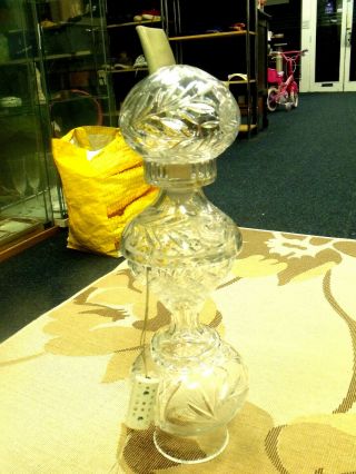 Vintage Retro Glass Table Lamp For Renovation