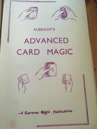 6 Vintage Booklet Magicians Booklets 1940s - 80s Mixed 3