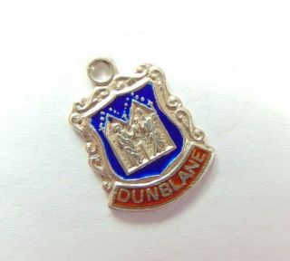 Dunblane - Scotland - Vintage Silver Travel Souvenir Bracelet Charm.