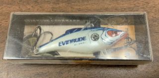 Vintage Rattlin Rapala Evinrude Boat Motor Promotional Fishing Lure Unknown Age