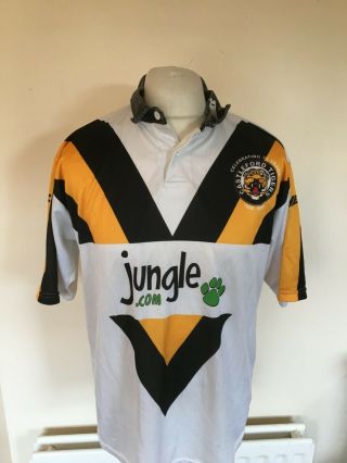 Vintage Castleford Tigers Rugby League Shirt Medium Mens