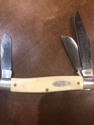 Vintage Ranger Ultra Honed 3 Blade Pocket Knife Prov Usa