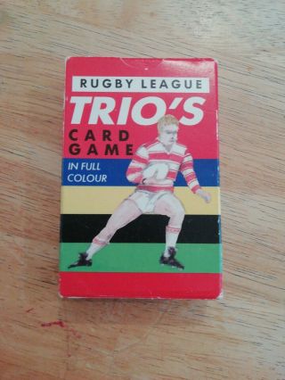 Vintage Rugby League Trios Card Game